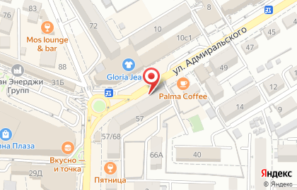 Сеть магазинов-кондитерских Эрмитаж в Пятигорске на карте