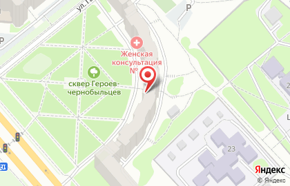 Фонарик в Пензе на карте
