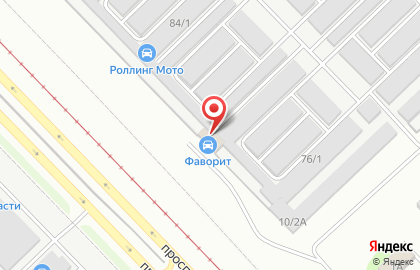 Мотосалон Фаворит в Набережных Челнах на карте