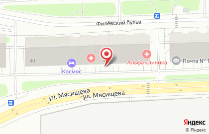ОДС Жилищник района Филёвский Парк на Филевском бульваре, 40 на карте