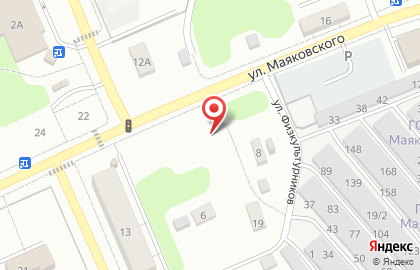 Шиномонтажная мастерская Radius на улице Сергея Есенина на карте