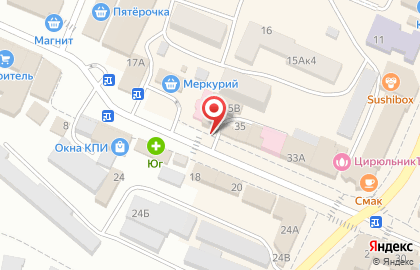 Мясной бутик на Базарной улице на карте