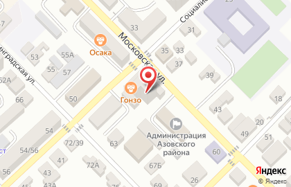 Банкомат Московский Индустриальный банк в Ростове-на-Дону на карте