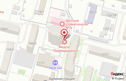 МЕДСИ-Промедицина на Революционной улице на карте