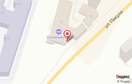 Спортивный комплекс Олимпийский в Североморске на карте