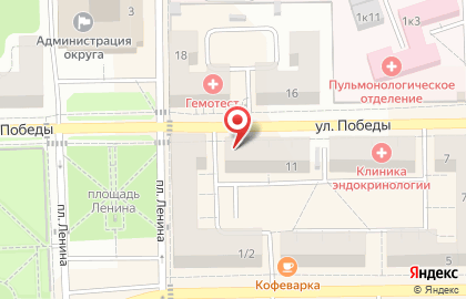 Компания Прометей Плюс на улице Победы на карте