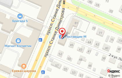 Магазин Стальные двери в Советском районе на карте