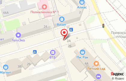 Кафе быстрого питания Nice Food на Садовой улице на карте