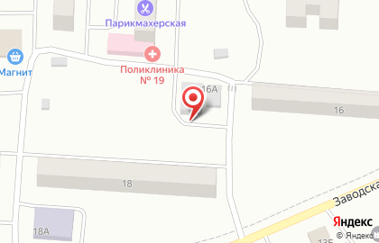 Праздничное агентство Мир праздника на Заводской улице на карте