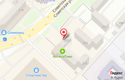 Автошкола Первая на Советской улице на карте