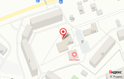 Хеликс на карте