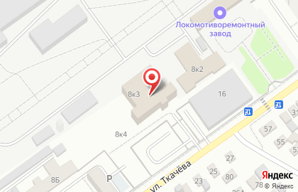 ЗАО Банкомат, Банк ВТБ 24 на улице Ткачева на карте