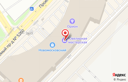 Школа танцев TODES Московский на карте