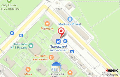 Билайн на Окском проезде на карте