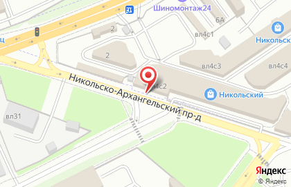 Торгово-производственная компания Юкка на Носовихинском шоссе на карте
