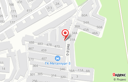 Автосервис Сибиряк в Старом Осколе на карте