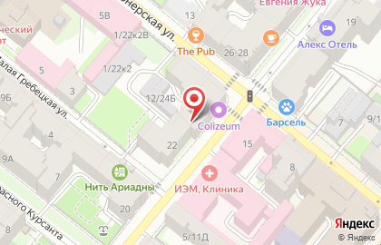 Бистро #Х@чу есть в Петроградском районе на карте