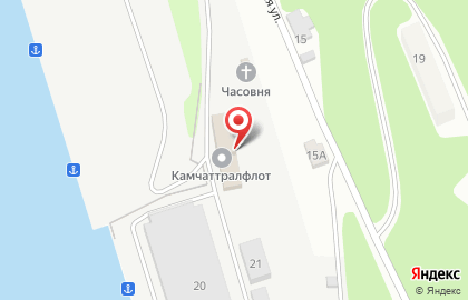 Рыбодобывающая компания Дельфин в Петропавловске-Камчатском на карте