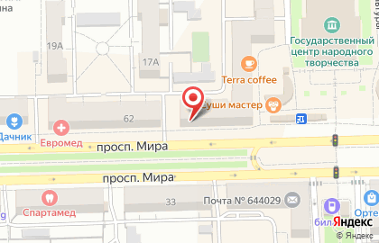 Микрокредитная компания Арифметика в Советском округе на карте