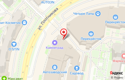 Торгово-производственная компания Алюм-Стек в Автозаводском районе на карте