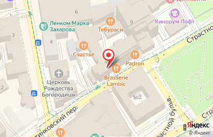Юридические услуги №1 метро Чеховская на карте