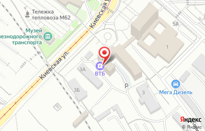 Банкомат ВТБ на Киевской улице, 1 на карте