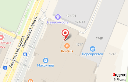 Ресторан быстрого питания Картошка на карте