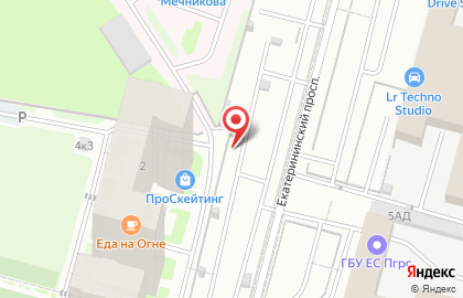 Автостоянка в Санкт-Петербурге на карте