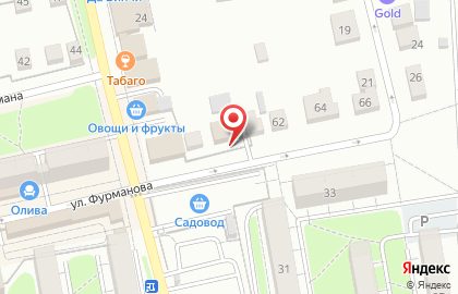 Магазин товаров для детей Кроха на улице Фурманова на карте