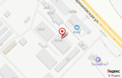 Шиномонтажная мастерская на Старосармановской улице на карте