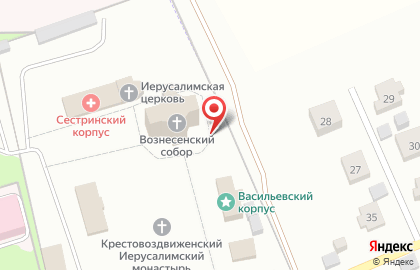 Собор Вознесения Господня в Крестовоздвиженском монастыре на карте