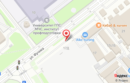 Автоцентр Пятое колесо в Фрунзенском районе на карте