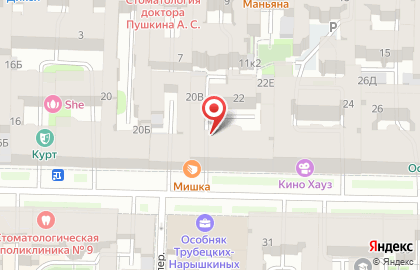 Салон красоты в Санкт-Петербурге на карте