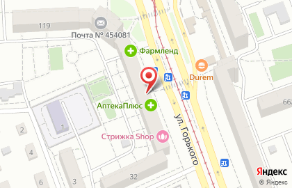 Суши-бар Суши Wok на улице Горького на карте