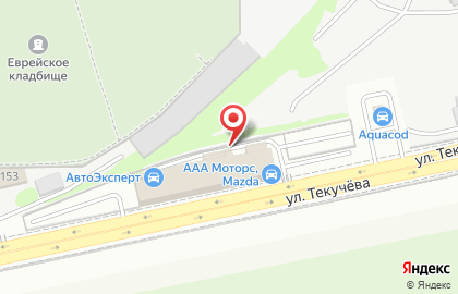 ОАО Банкомат, КБ Центр-инвест на улице Текучева на карте