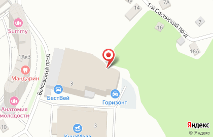 Компания Объединенные кондитеры в Быковском проезде на карте