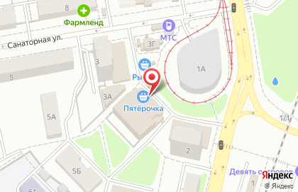 Салон цифровых услуг Фотокоп на Санаторной улице на карте