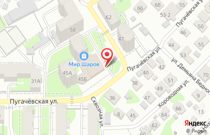 Сервис доставки кормов VeZoo на Пугачёвской улице на карте
