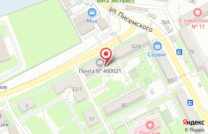 Сеть супермаркетов Магнит в Кировском районе на карте