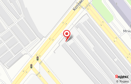 Автостоянка МГСА в Москворечье-Сабурово на карте