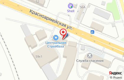 Магазин строительно-отделочных материалов Центральная стройбаза на карте