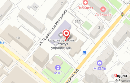 РАНХиГС на бульваре Победы на карте