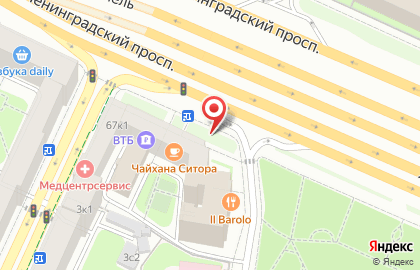 Бистро в Москве на карте