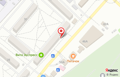 Фирменный магазин Ермолино в 1-ом микрорайоне на карте