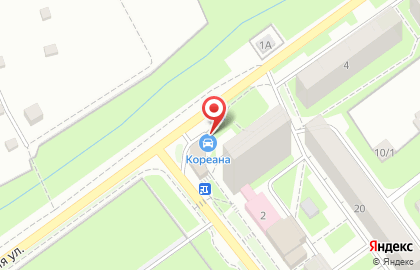 Магазин автозапчастей Кореана в Москве на карте