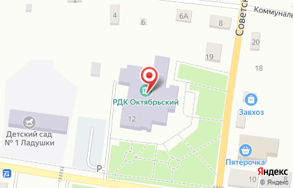 Спортивный клуб Успех на Советской улице, 12 на карте