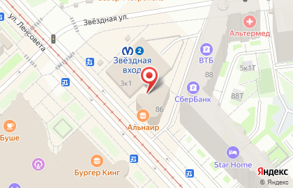 Коммерческий банк Геобанк в Московском районе на карте