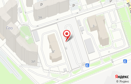 Автостоянка в Красноярске на карте