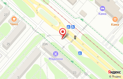 Пекарня Пирожкофф на проспекте Строителей на карте