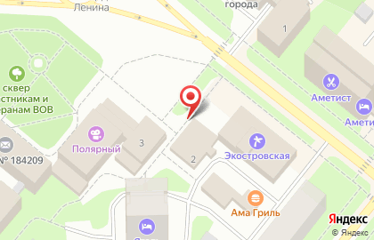 Салон продаж МТС на улице Ленина на карте